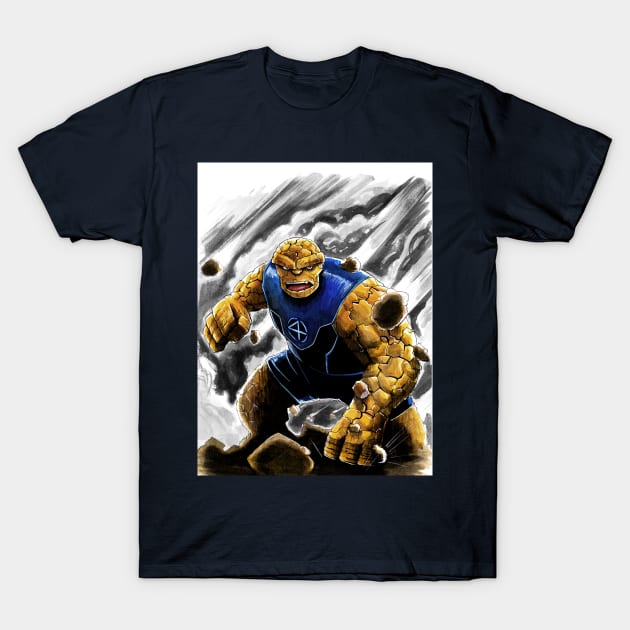 The Thing - Inktober 2018 T-Shirt by Jomeeo